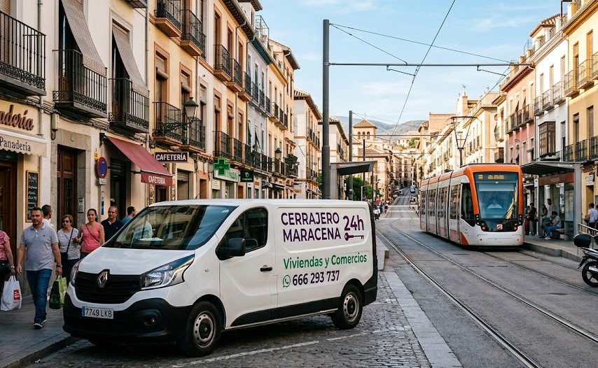 Furgoneta Cerrajero Maracena Granada 24h